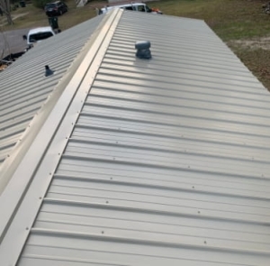 Commercial Metal Roof by JMR Roofing